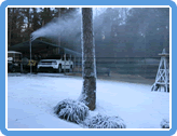 Snow maker run for 3 hours